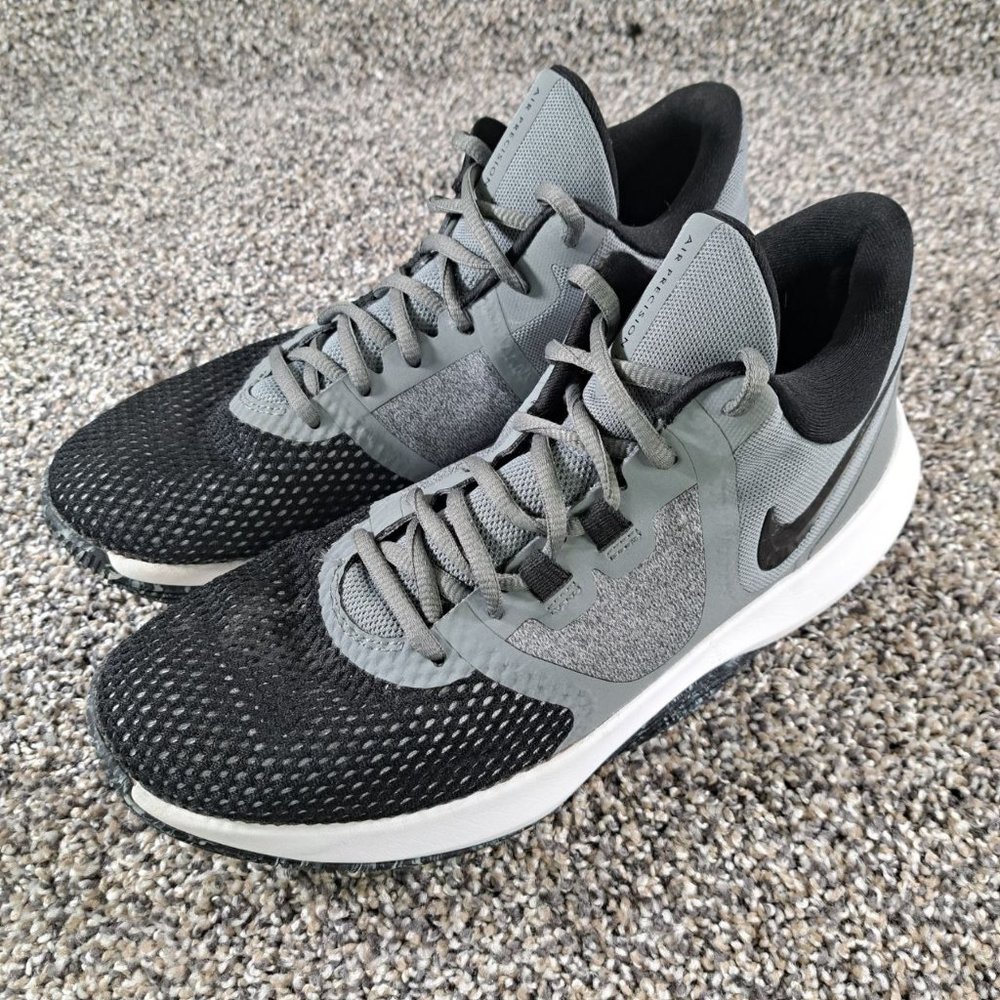 Nike Air Precision II Basketball Shoes Grey AA7069-011 Men's Sze 7.5